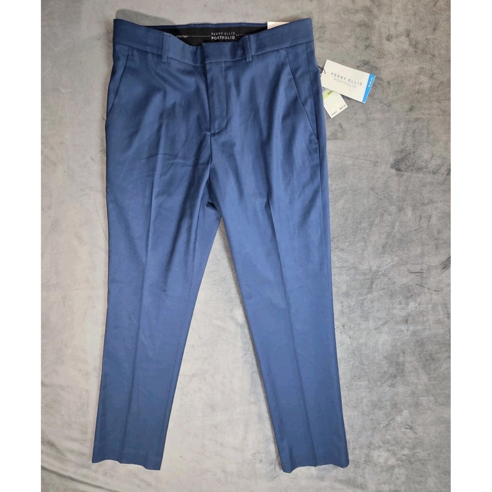 Perry Ellis Men's Portfolio Essentials Slim Fit Cotton 30x30 NWT